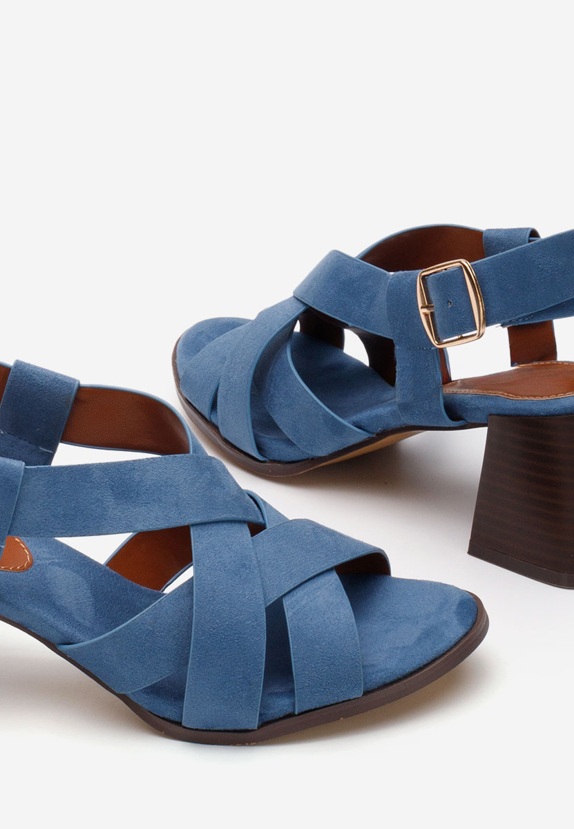 Ženski sandali Soley modra
