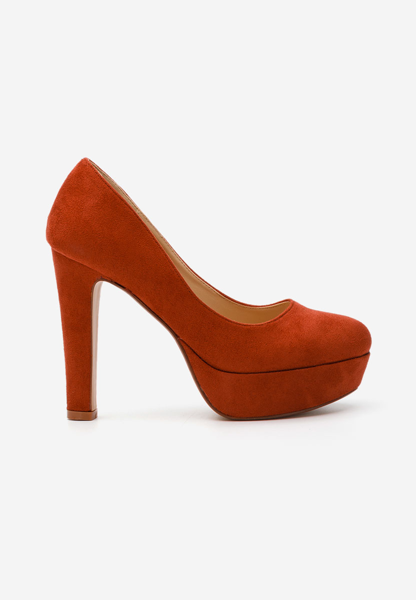 Čevlji s platformo Impression Oranžna
