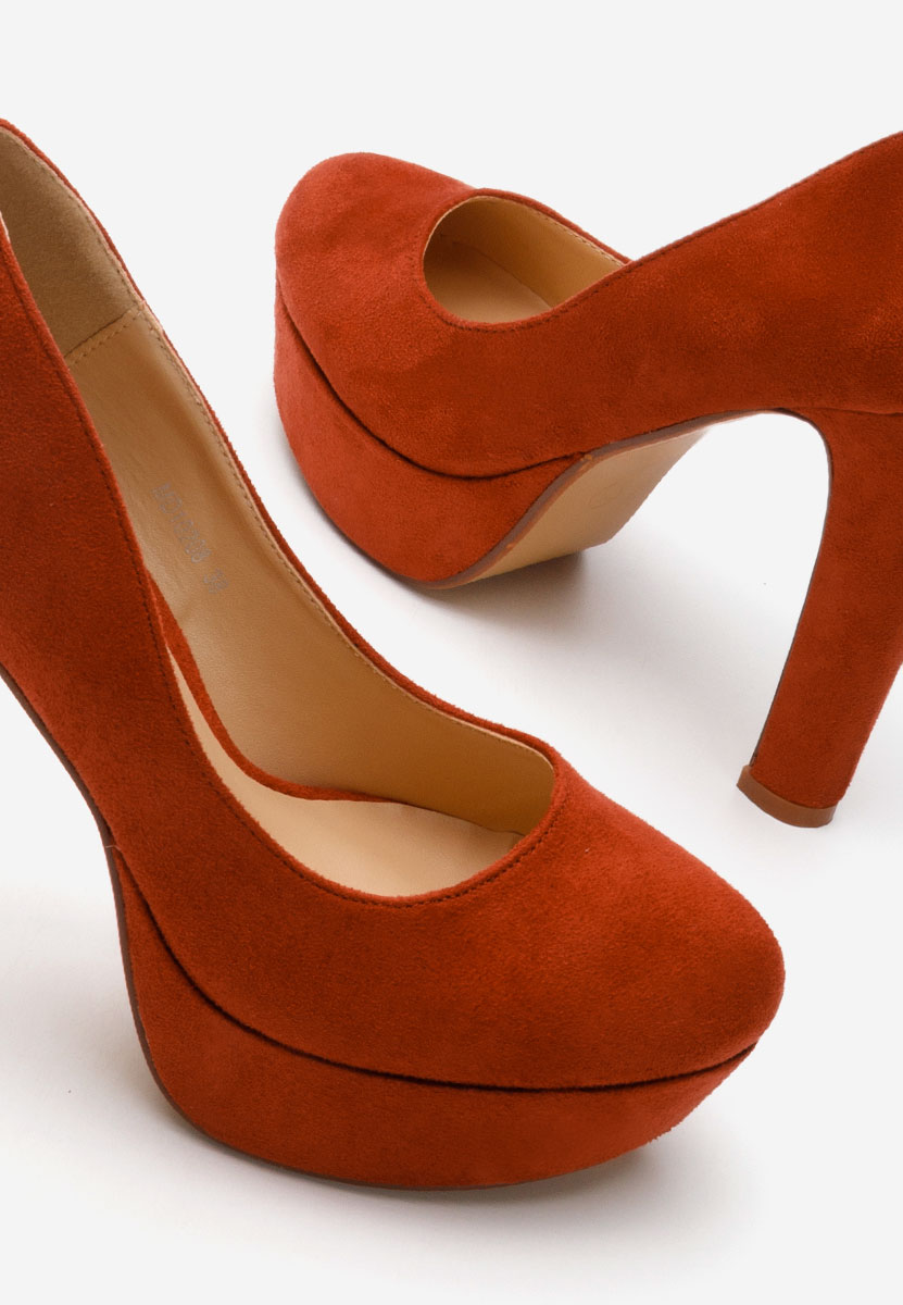 Čevlji s platformo Impression Oranžna