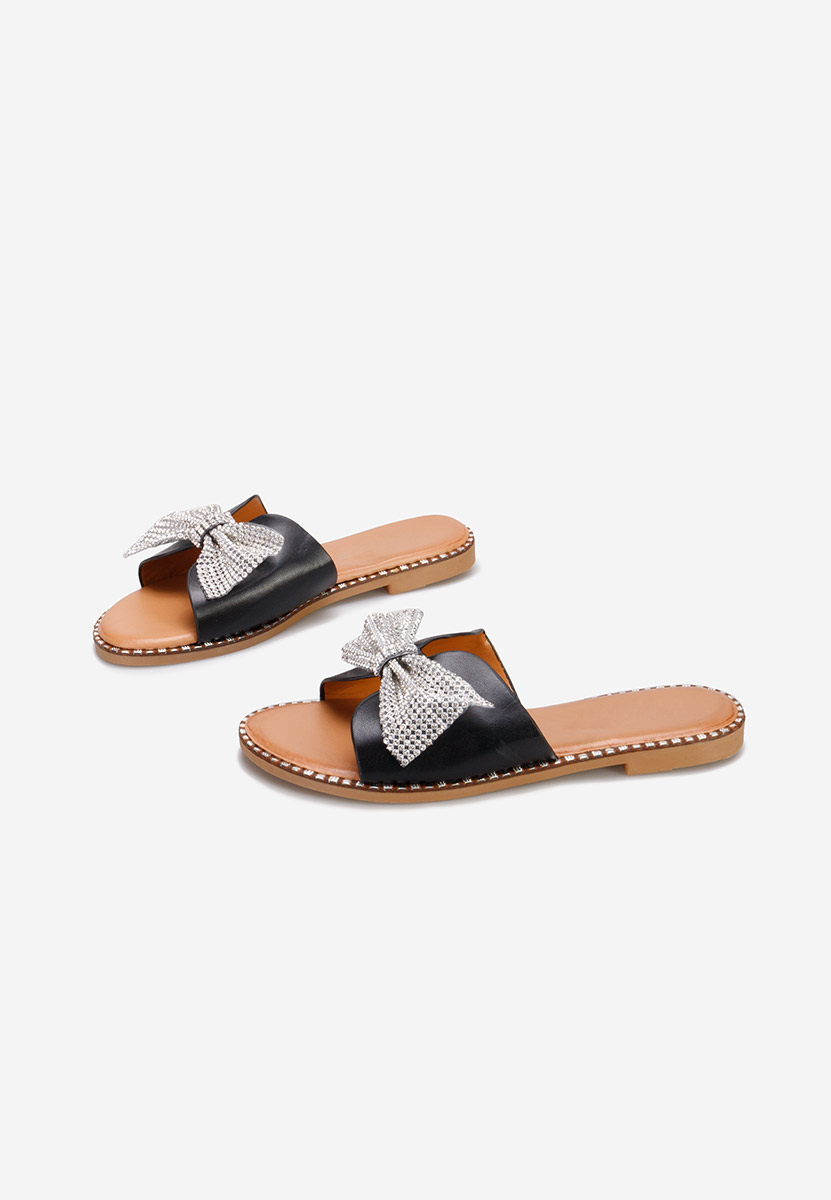 Ženski natikači Olanta črna