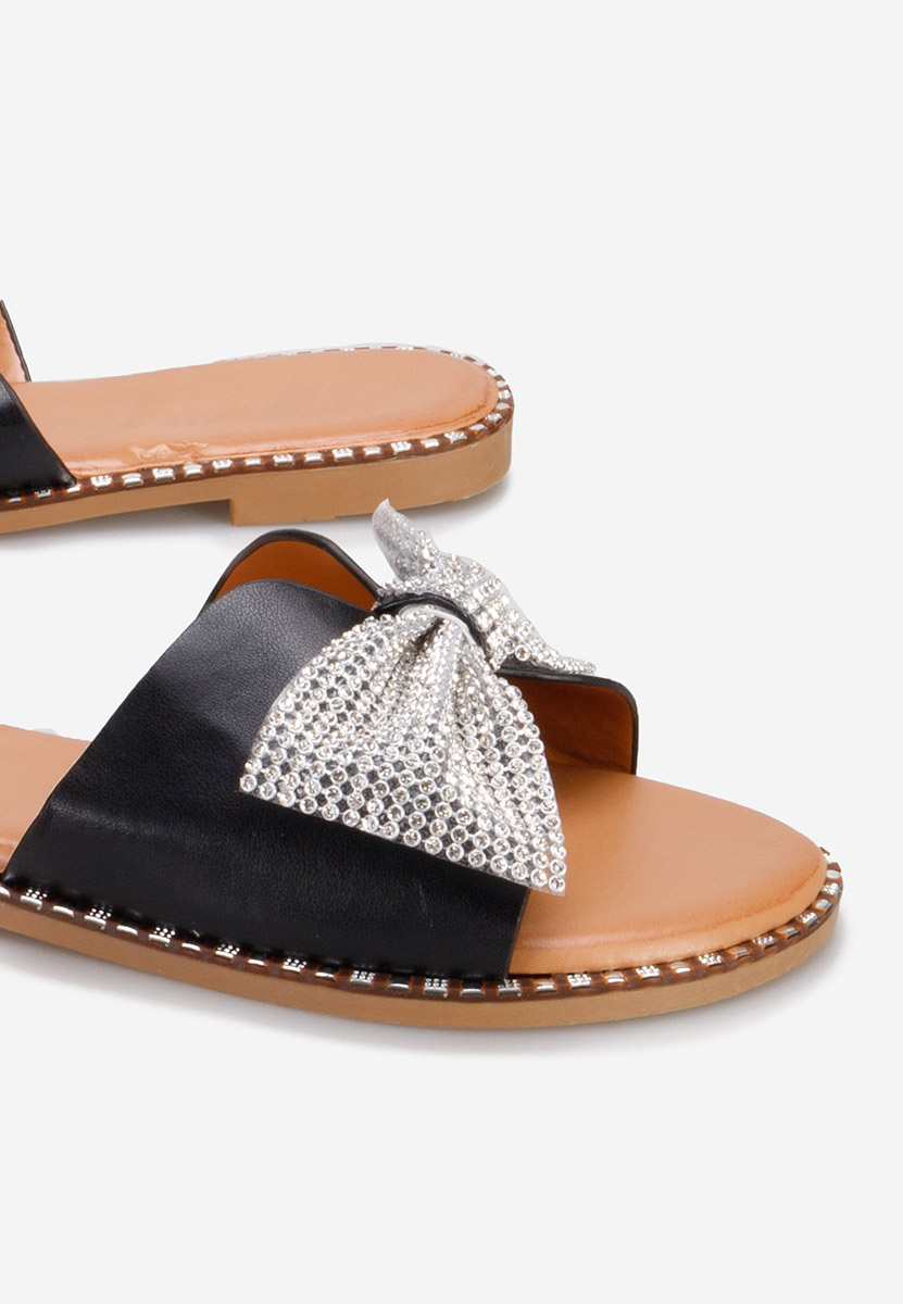 Ženski natikači Olanta črna