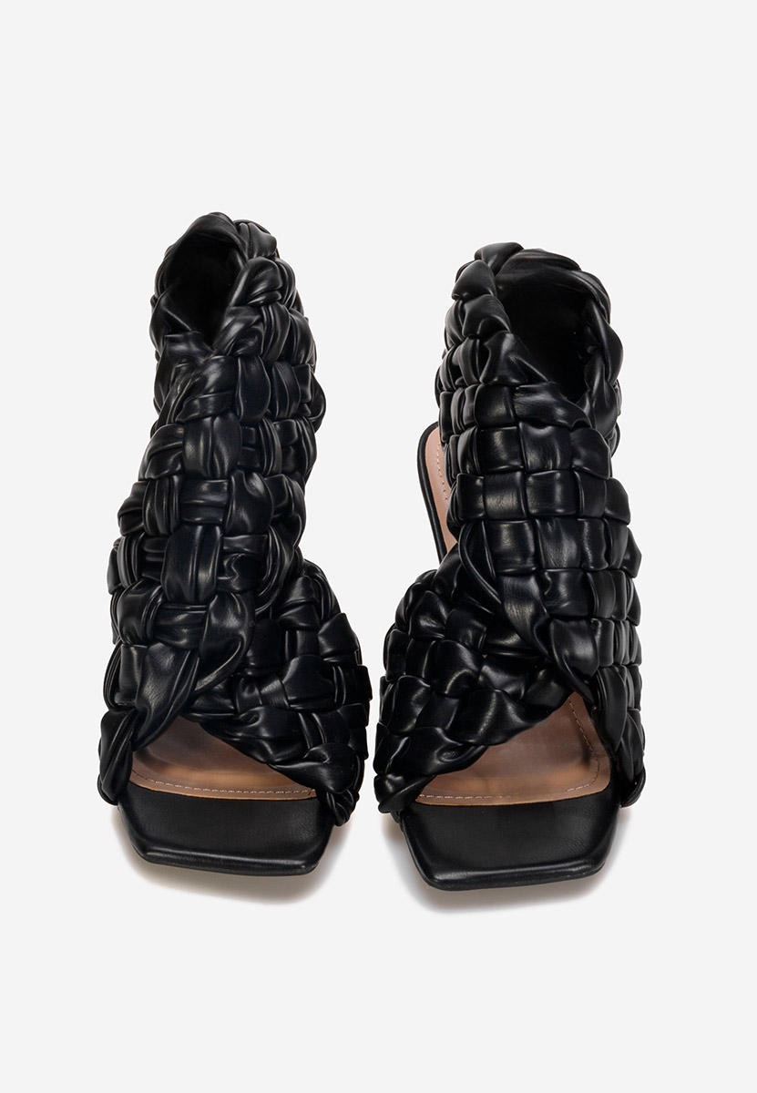 Ženski sandali črna Hungueria