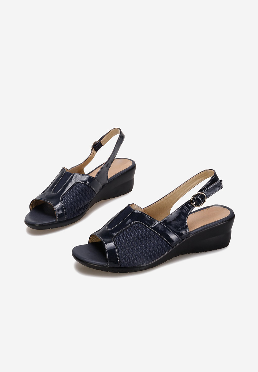 Ženski sandali Agnita Navy