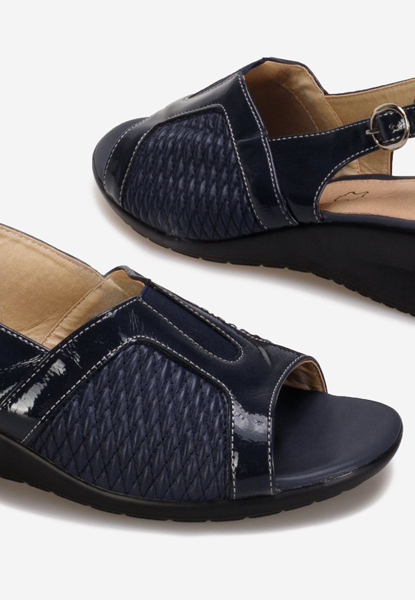 Ženski sandali Agnita Navy