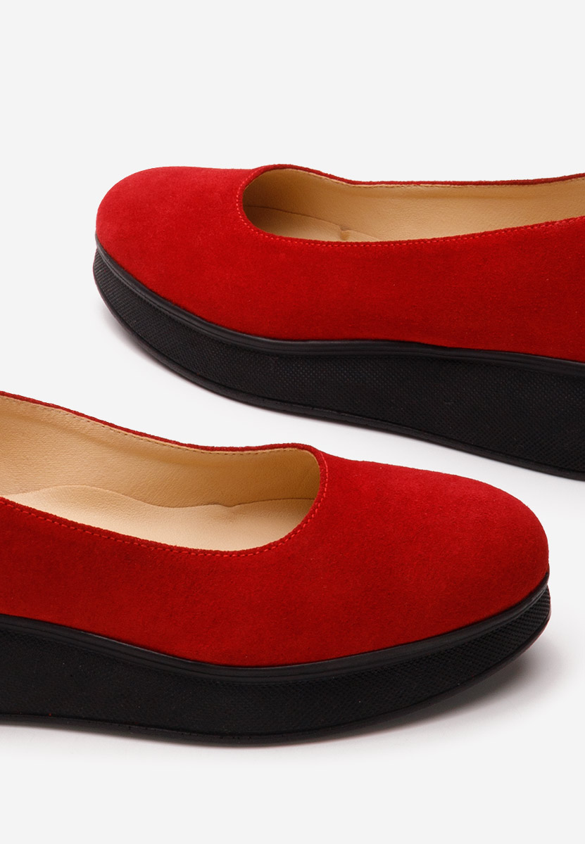 Čevlji s platformo Cantoria V2 rdeča