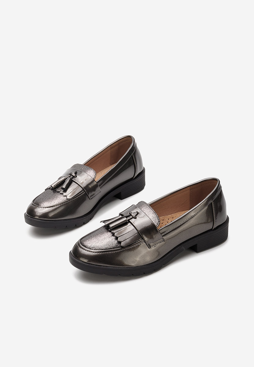 Ženski mokasini Luciara Siva