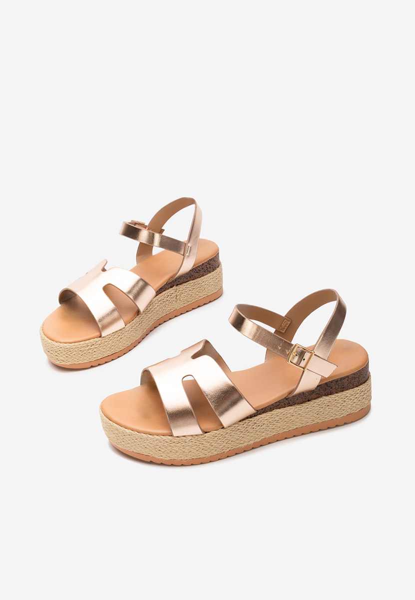 Ženski espadrile Rumia champagne