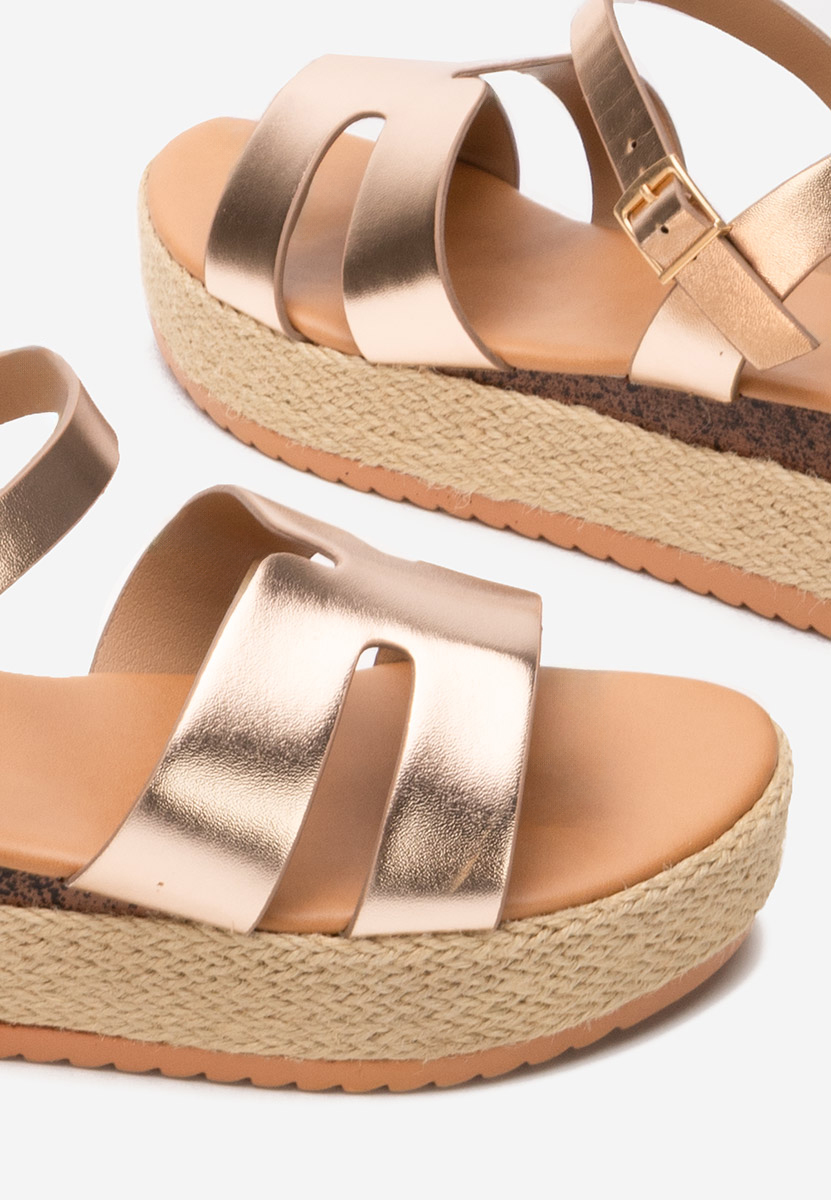 Ženski espadrile Rumia champagne