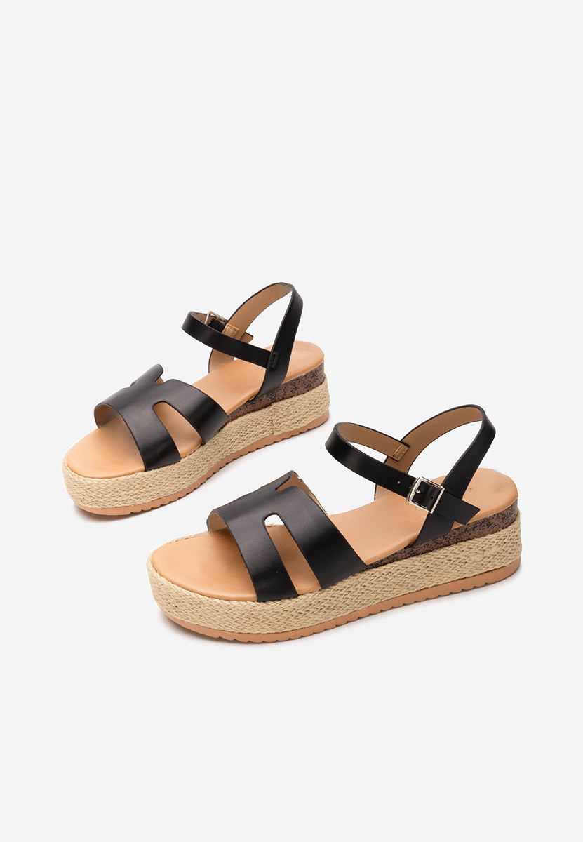 Ženski espadrile Rumia črna