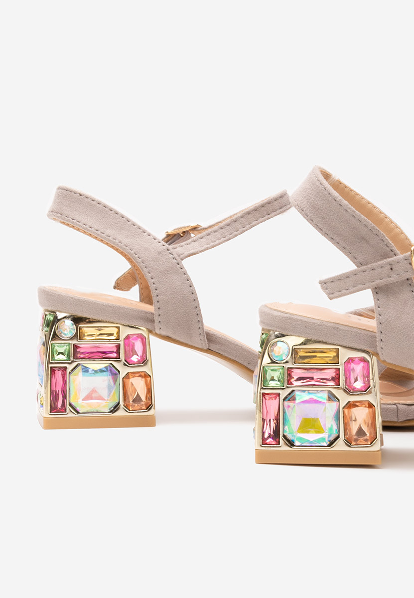 Ženski sandali Susia siva