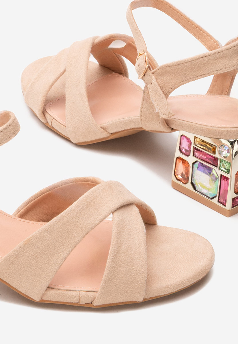 Ženski sandali Susia bež