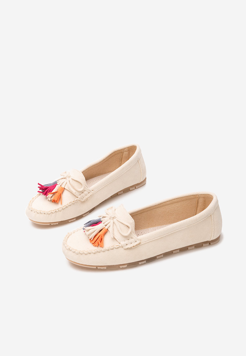 Ženski mokasini Prestia Bež