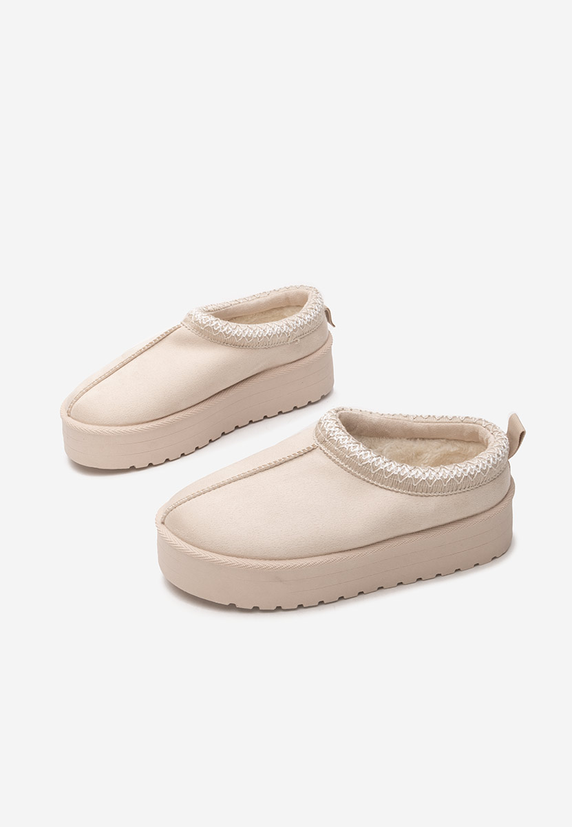 Ženski natikači Comfy Bež