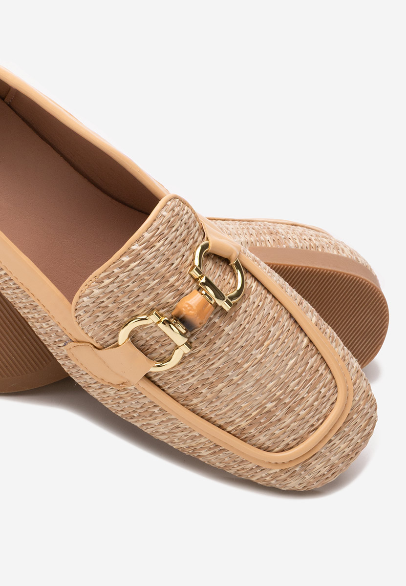 Ženski mokasini Estova kaki