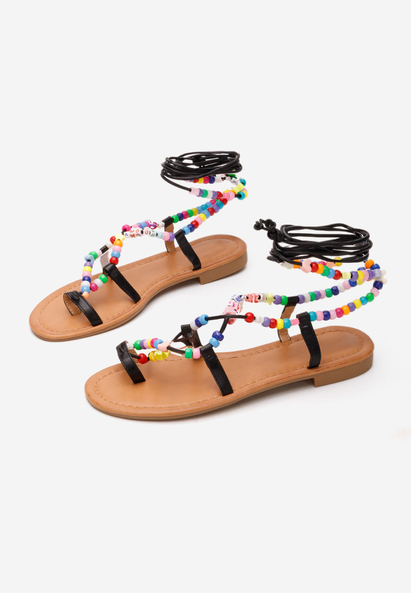 Ženski sandali Bertha črna