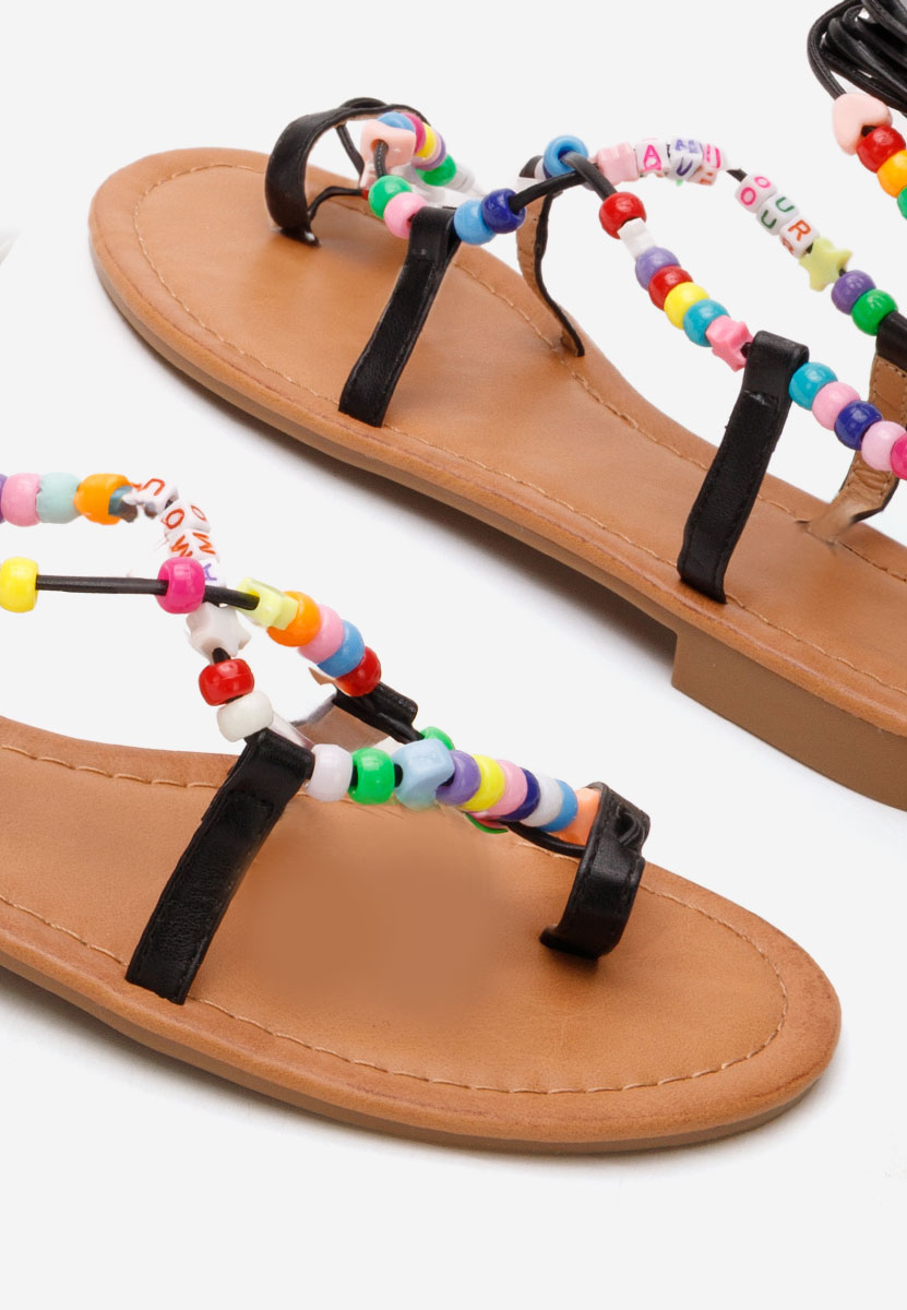 Ženski sandali Bertha črna