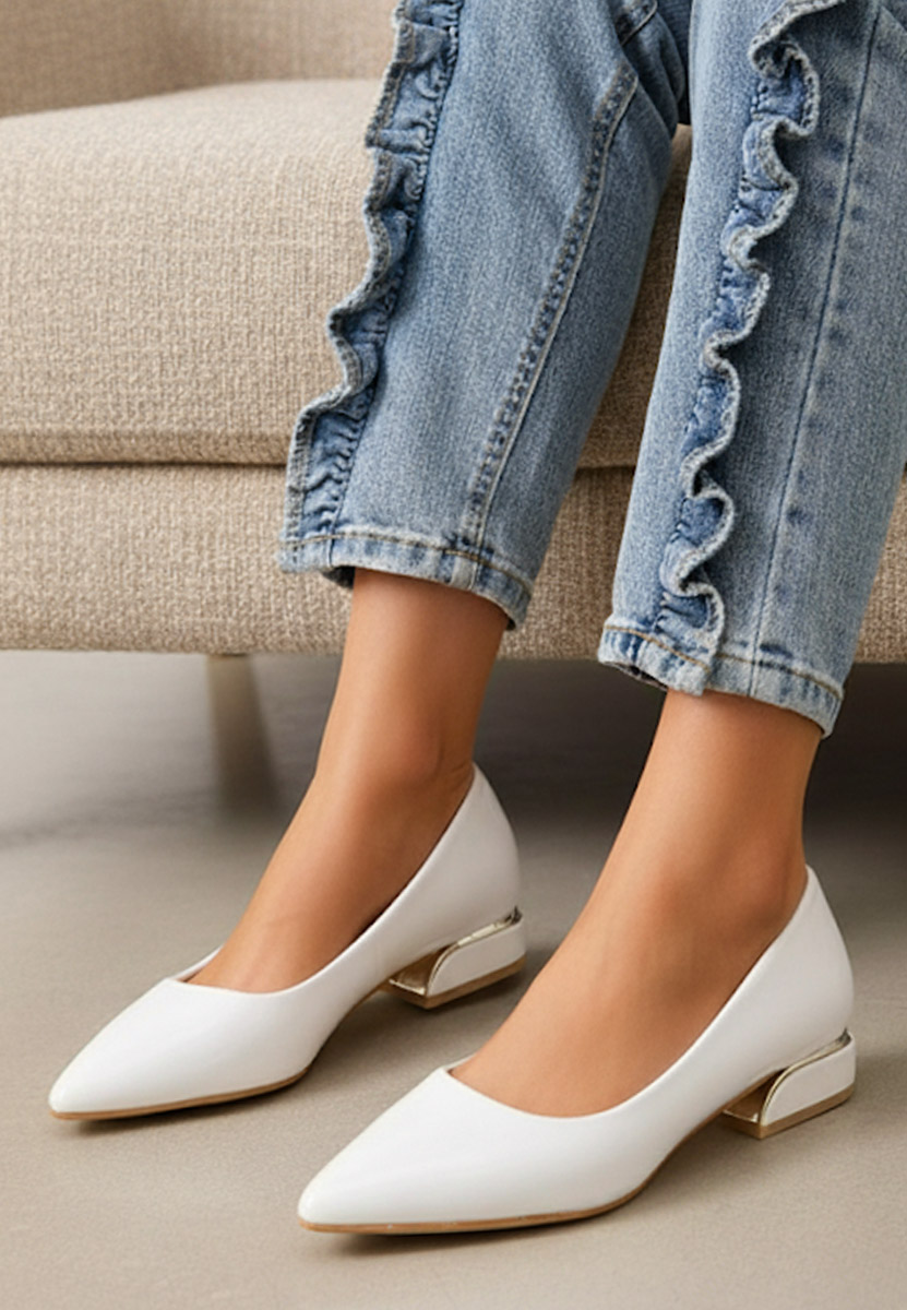 Ženski salonari Bertesa V2 Bela