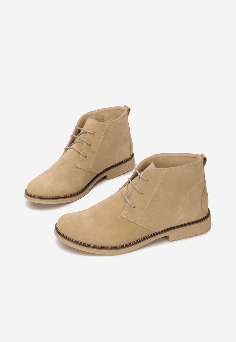 Ženski usnjeni gležnjari Kalisa V5 Rjava