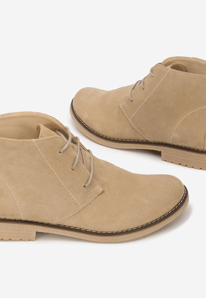 Ženski usnjeni gležnjari Kalisa V5 Rjava