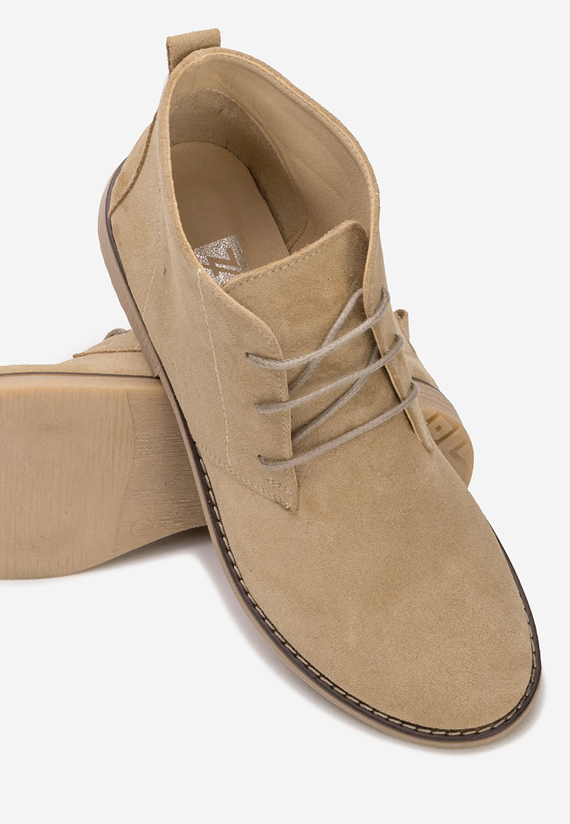 Ženski usnjeni gležnjari Kalisa V5 Rjava