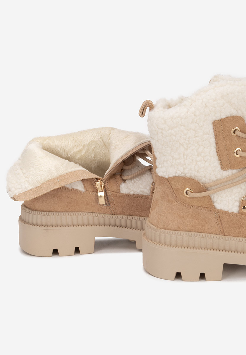 Dámske zimné topánky Kataria Kaki