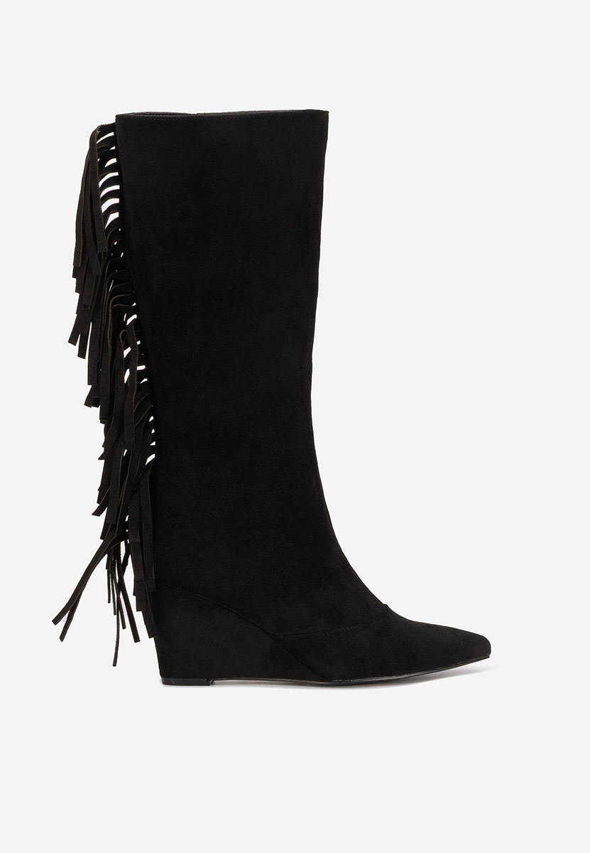 Kavbojski škornji črna Milania