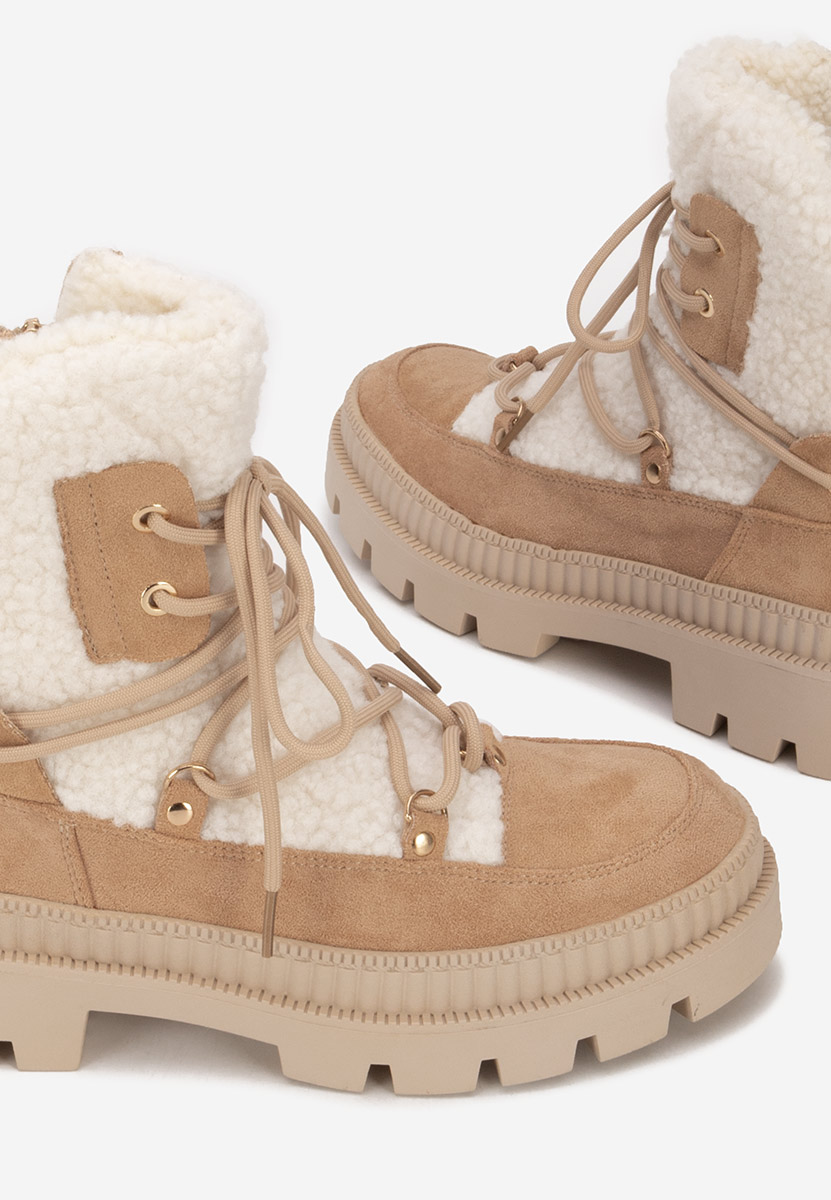 Dámske zimné topánky Kataria Kaki