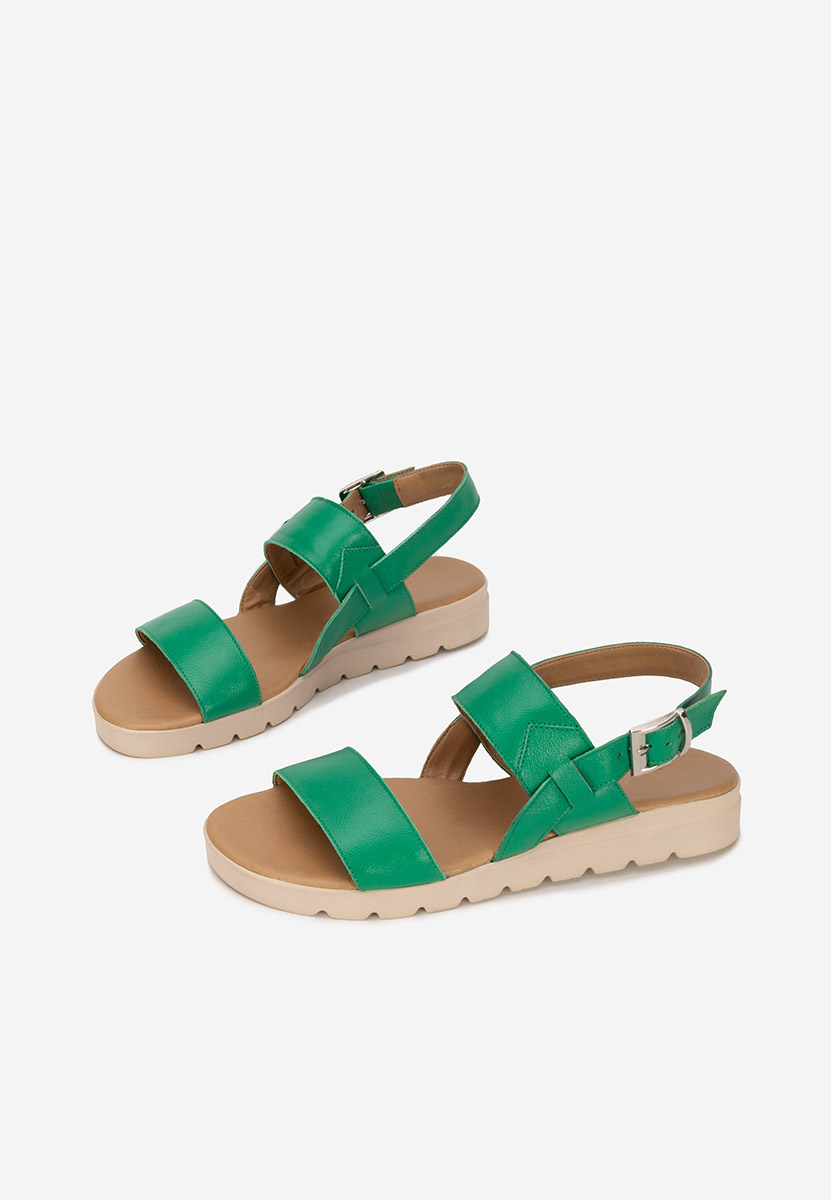 Ženski sandali Oniega Zelena