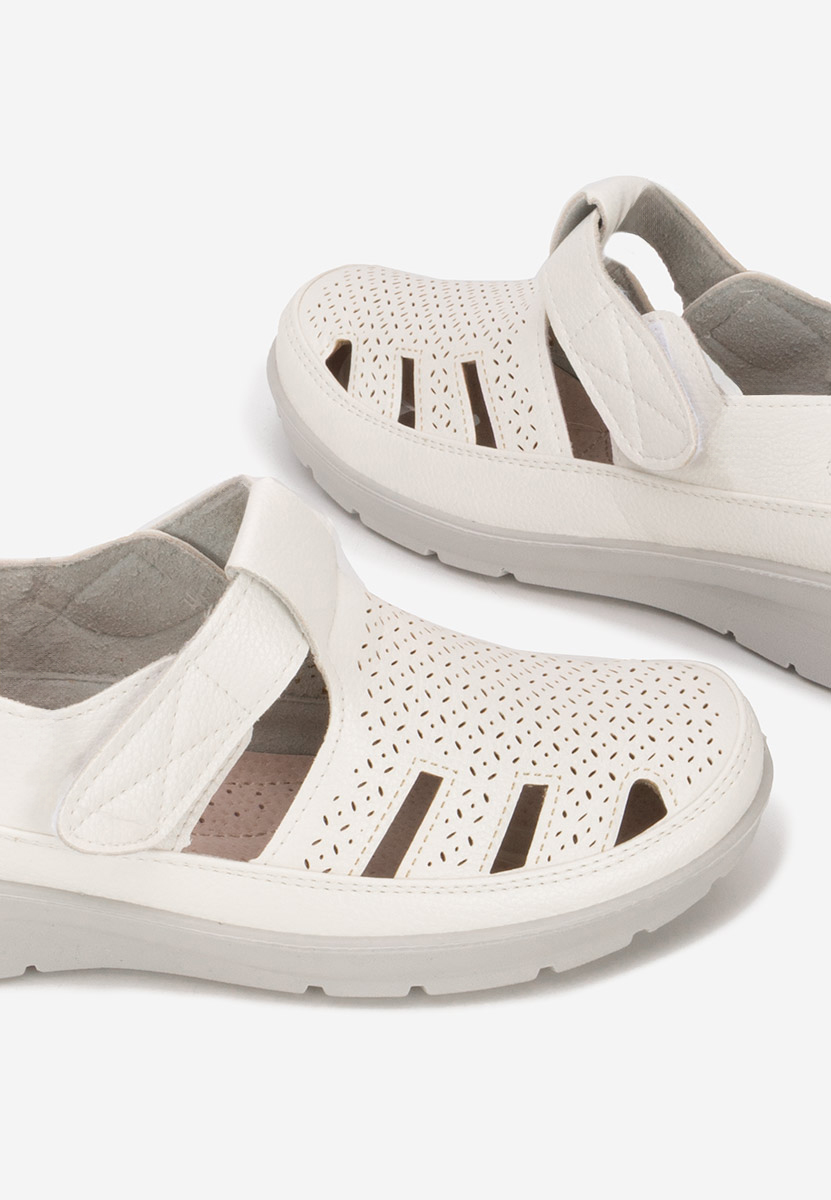 Ženski espadrile Gerania Bela