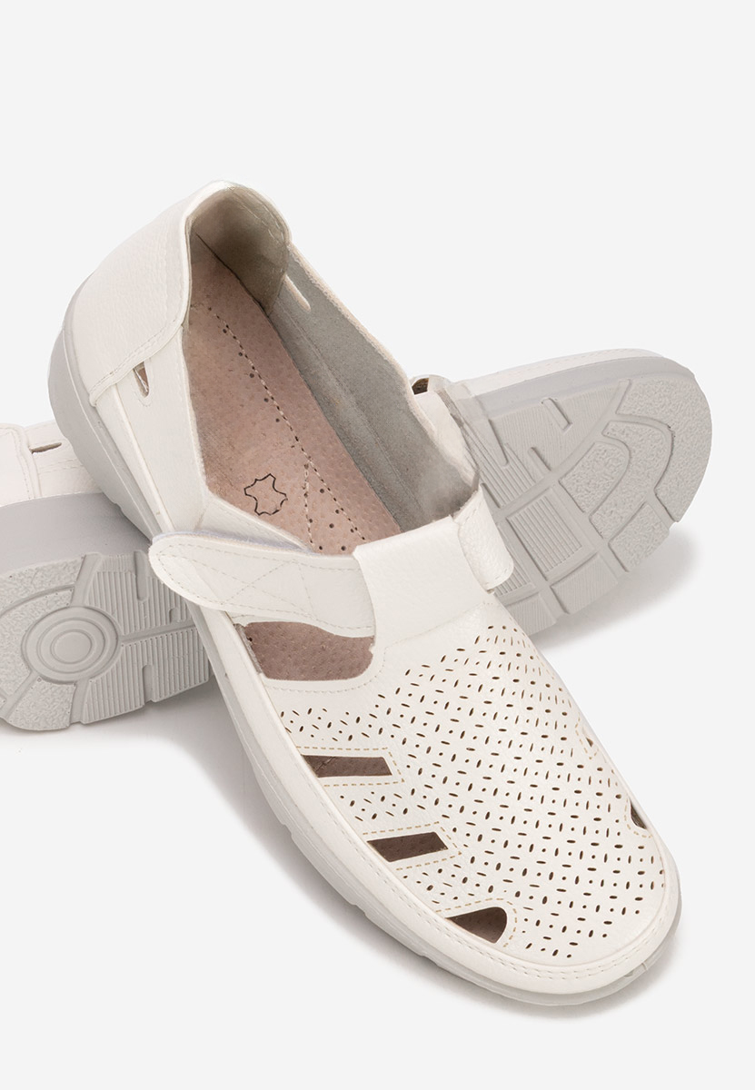 Ženski espadrile Gerania Bela