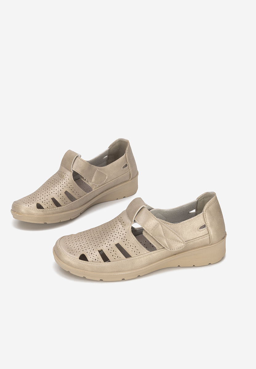 Ženski espadrile Gerania Zlata