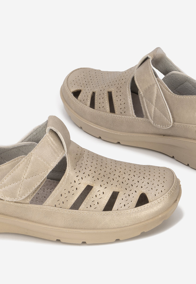 Ženski espadrile Gerania Zlata