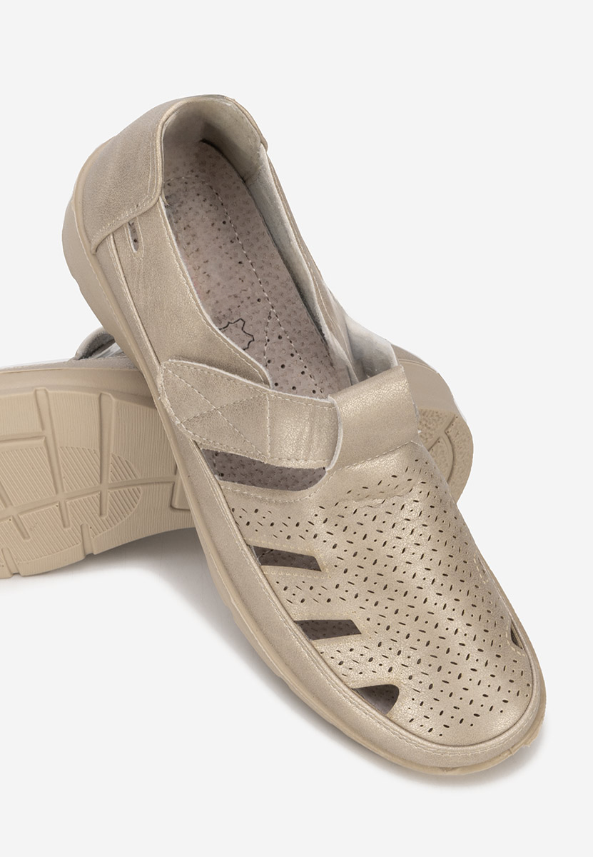 Ženski espadrile Gerania Zlata