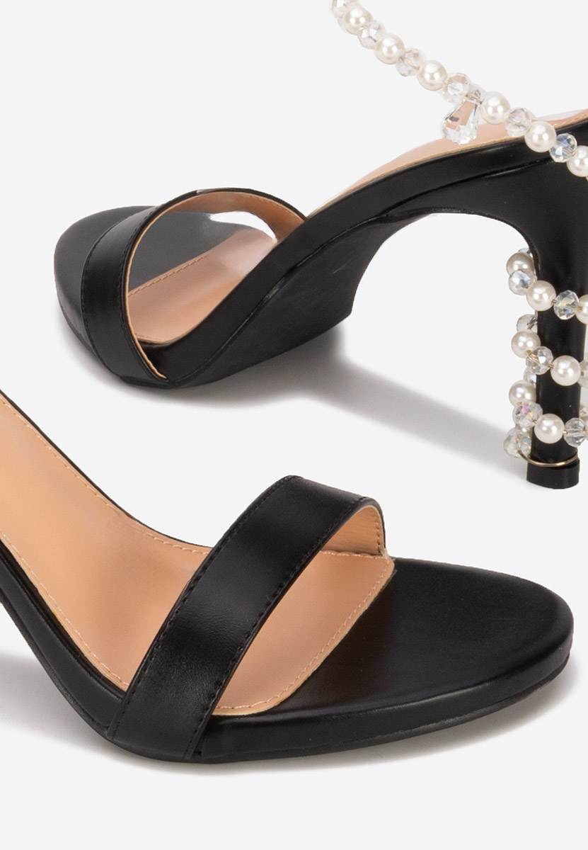 Ženski sandali Amaia črna