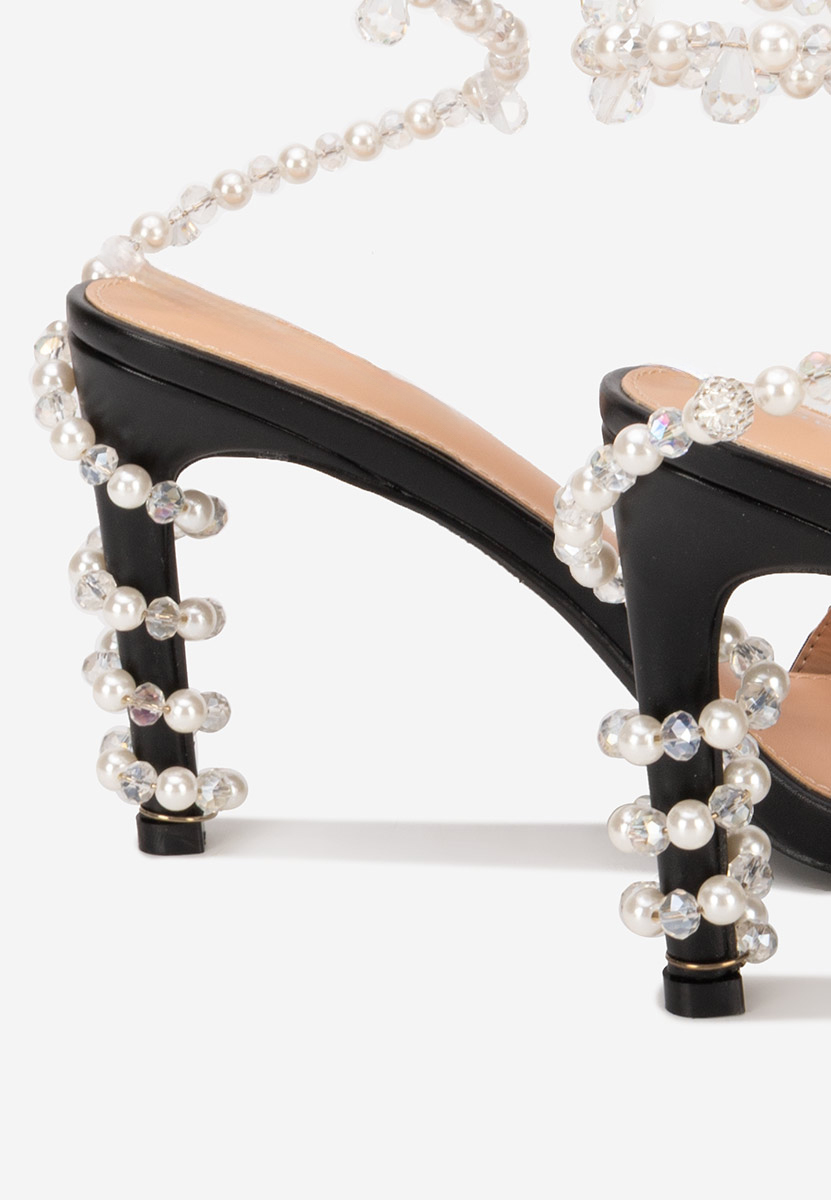 Ženski sandali Amaia črna