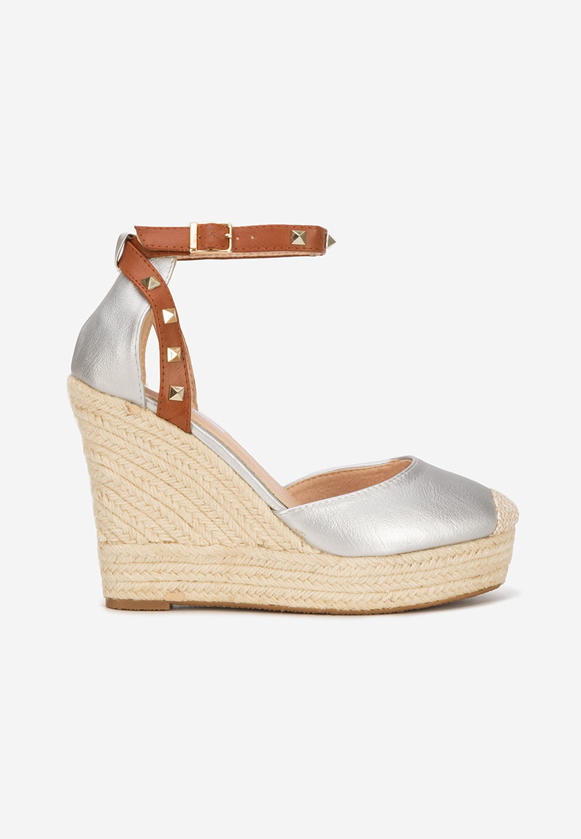 Ženski sandali Riviella Srebrne