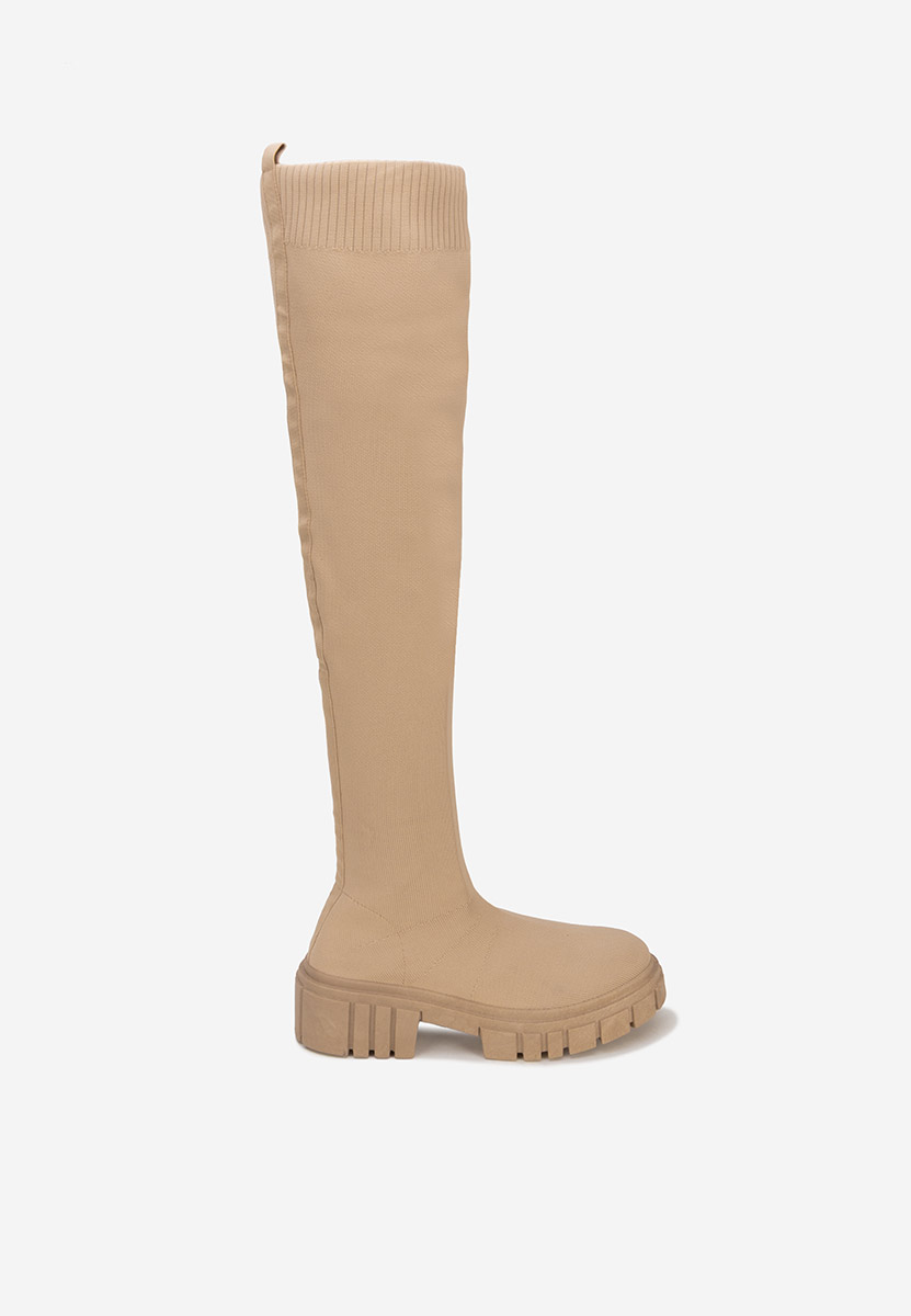 Visoki škornji Raena Kaki