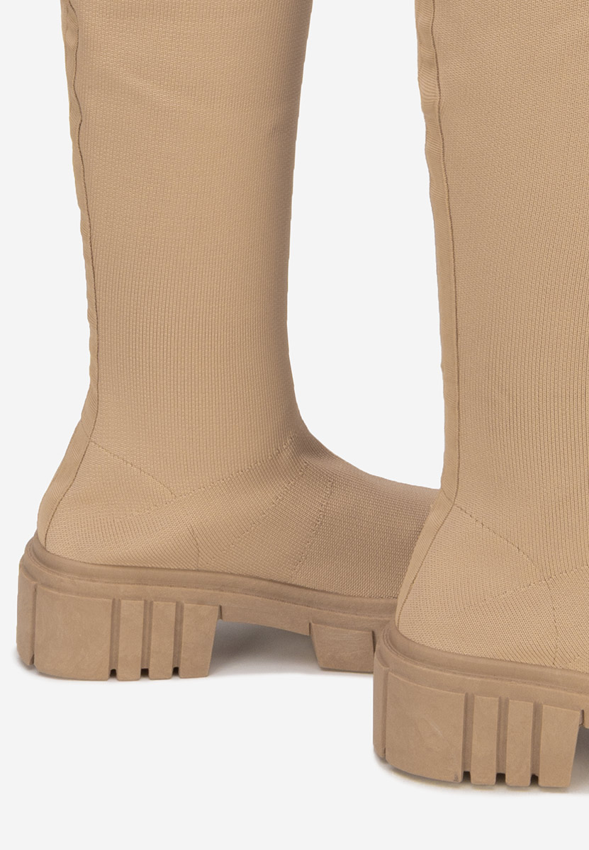 Visoki škornji Raena Kaki