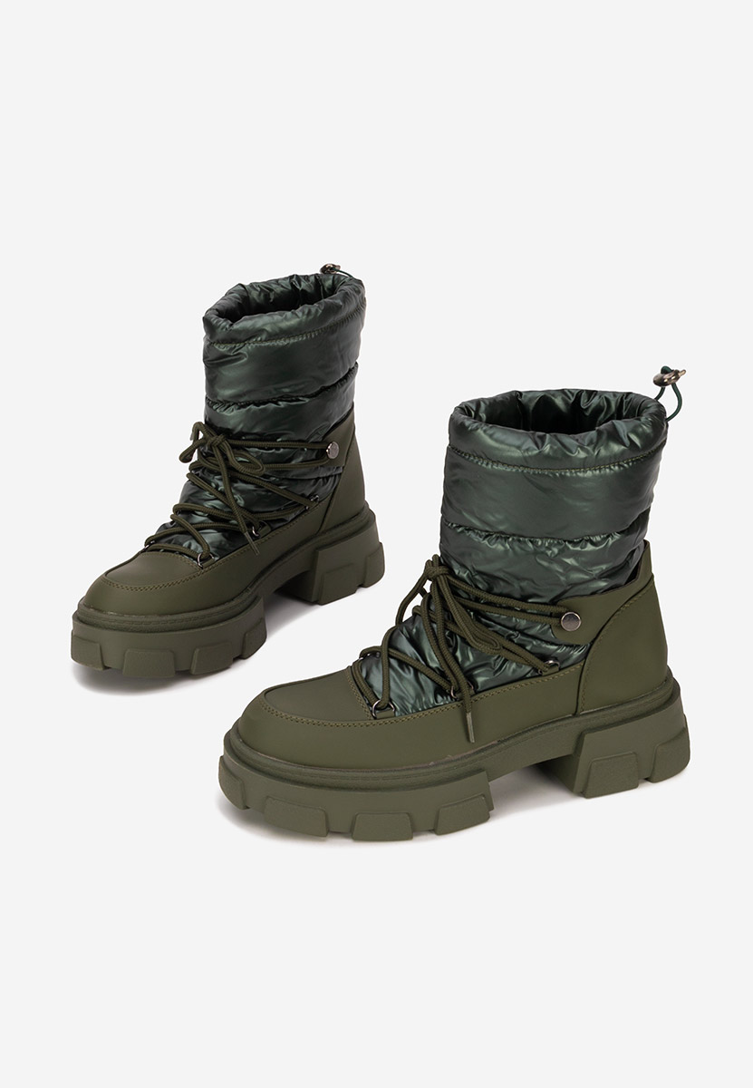 Ženski škornji za sneg Zelena Izbora