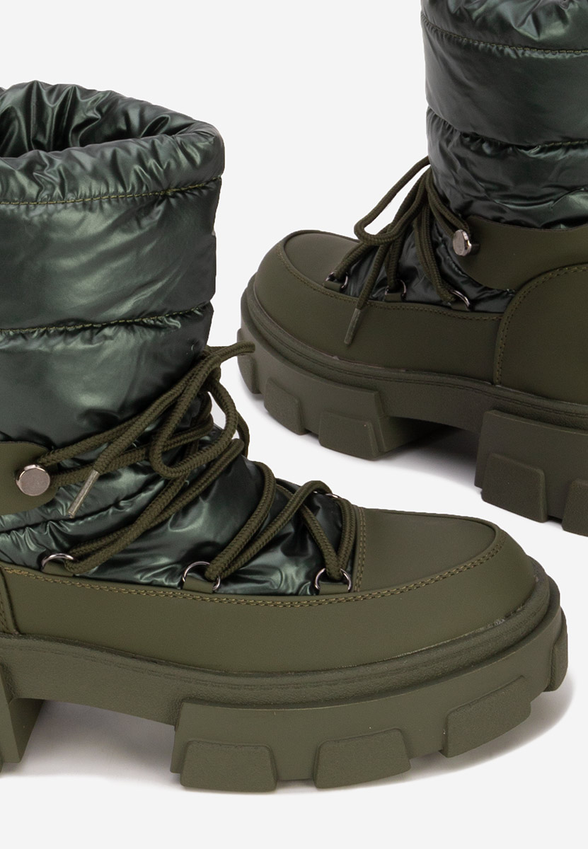 Ženski škornji za sneg Zelena Izbora