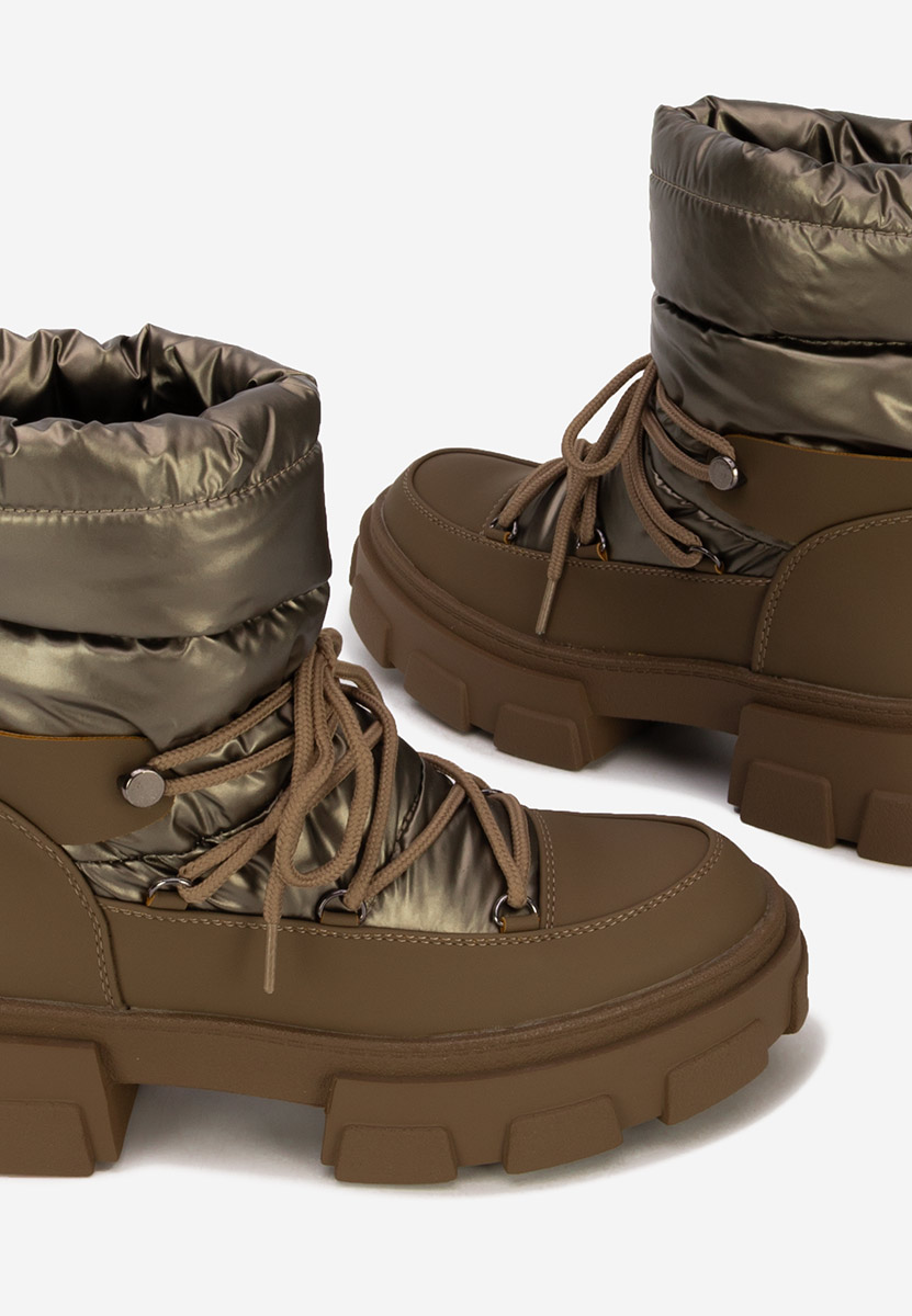 Ženski škornji za sneg Rjava Izbora