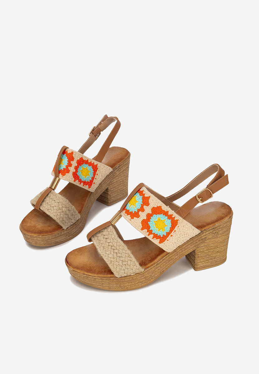 Ženski sandali Zeina V3 bež