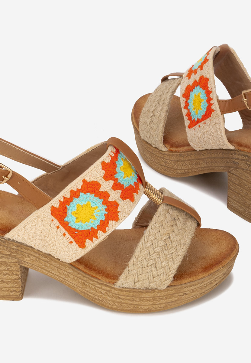 Ženski sandali Zeina V3 bež