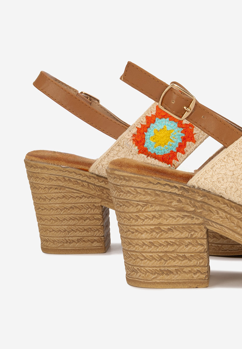 Ženski sandali Zeina V3 bež