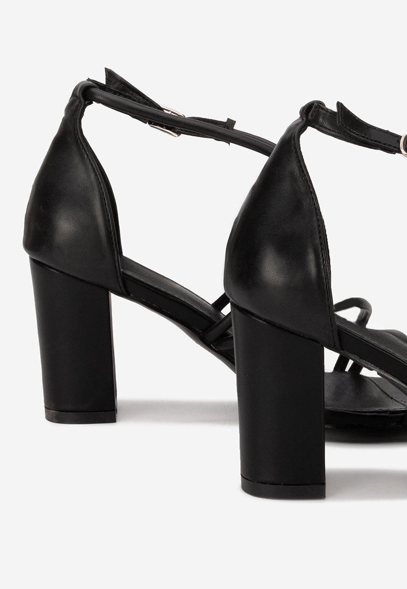 Ženski sandali Zarila črna