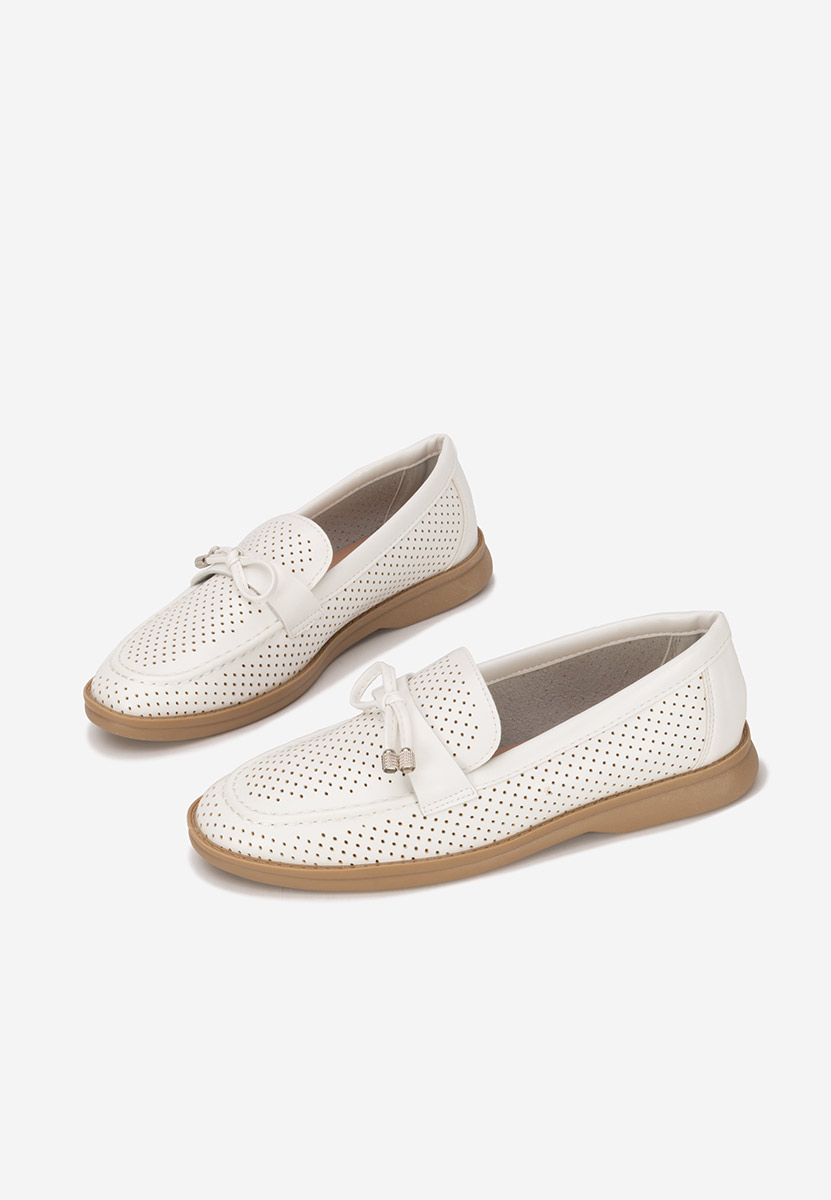 Ženski poletni mokasini Morvana V3 Bela