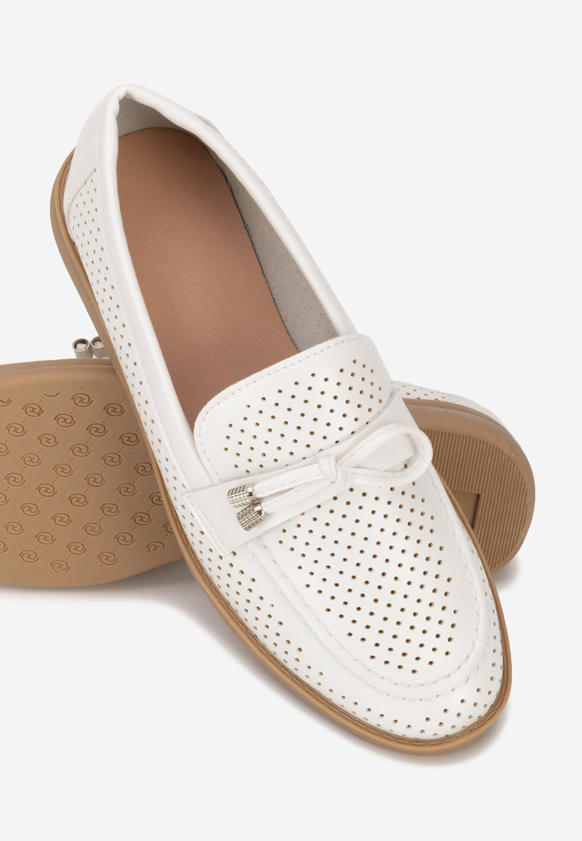 Ženski poletni mokasini Morvana V3 Bela