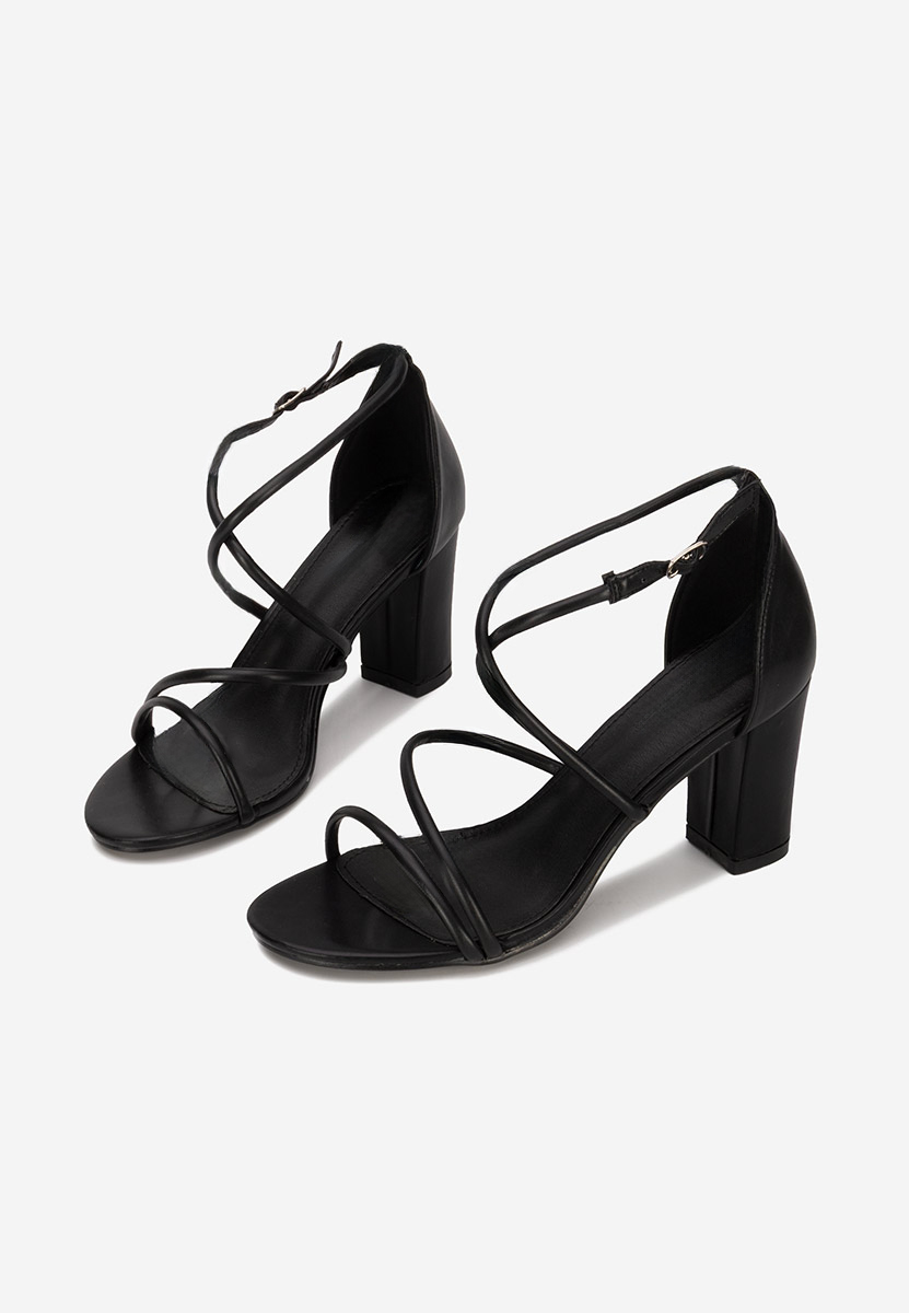 Ženski sandali Zarila črna