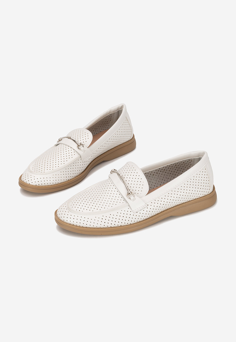 Ženski mokasini Morvana V2 Bela