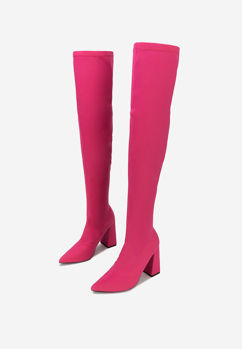 Visoki škornji Fuksija Alexania